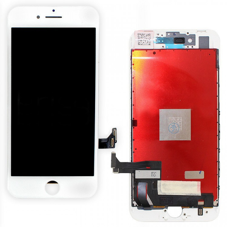 Vitre + LCD prémonté iPhone 8 blanc