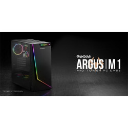 Boitier Gamdias Argus M1 RGB avec panneau vitré