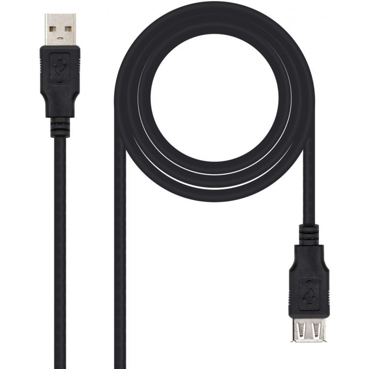Câble rallonge USB 2,0 mâle-femelle.