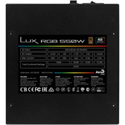 Alimentation Aerocool Lux RGB 550M - 550W