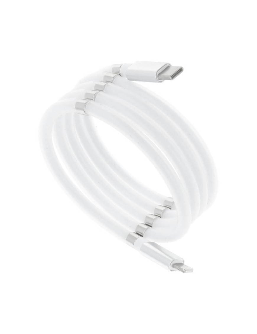 18875-cable-usb-c-vers-lightning-a-enroulage-magnetique-18w-blanc-1m cover 18875-cable-usb-c-vers-lightning-a-enroulage-magnetique-18w-blanc-1m cover