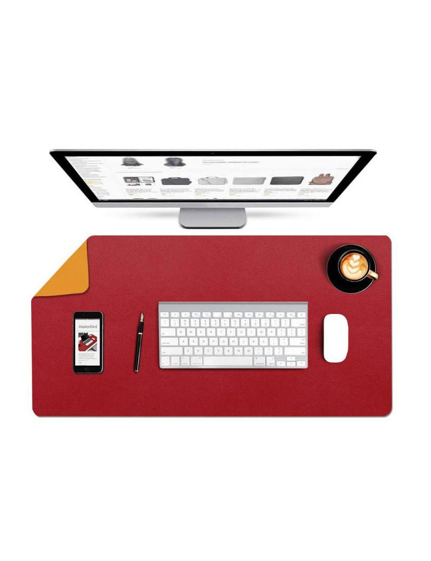 15000-tapis-de-bureau-rouge-et-jaune cover